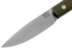 Bark River Bird & Trout CPM S45VN, Green Canvas Micarta -Spyder Couteau Magasin BRK04 171GCM 03 bark river knives