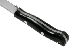 Bark River Mini Aurora Hunter CPM 3V, Black Canvas Micarta -Spyder Couteau Magasin BRK06 028BRKC 04 bark river knives