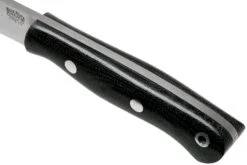 Bark River Mini Aurora Hunter CPM 3V, Black Canvas Micarta -Spyder Couteau Magasin BRK06 028BRKC 05 bark river knives