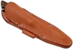 Bark River Aurora Hunter CPM 3V, Desert Ironwood, Brown Sheath -Spyder Couteau Magasin BRK06 128DIW 07 bark river knives