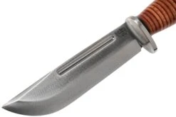 Bark River Quartermaster CPM 3V, Stacked Leather -Spyder Couteau Magasin BRK07 229SDL 03 bark river knives