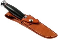 Bark River Boone CPM 3V Black Canvas Micarta, Single Quillion Couteau D'outdoor -Spyder Couteau Magasin BRK08 122BCSQ 06 bark river knives