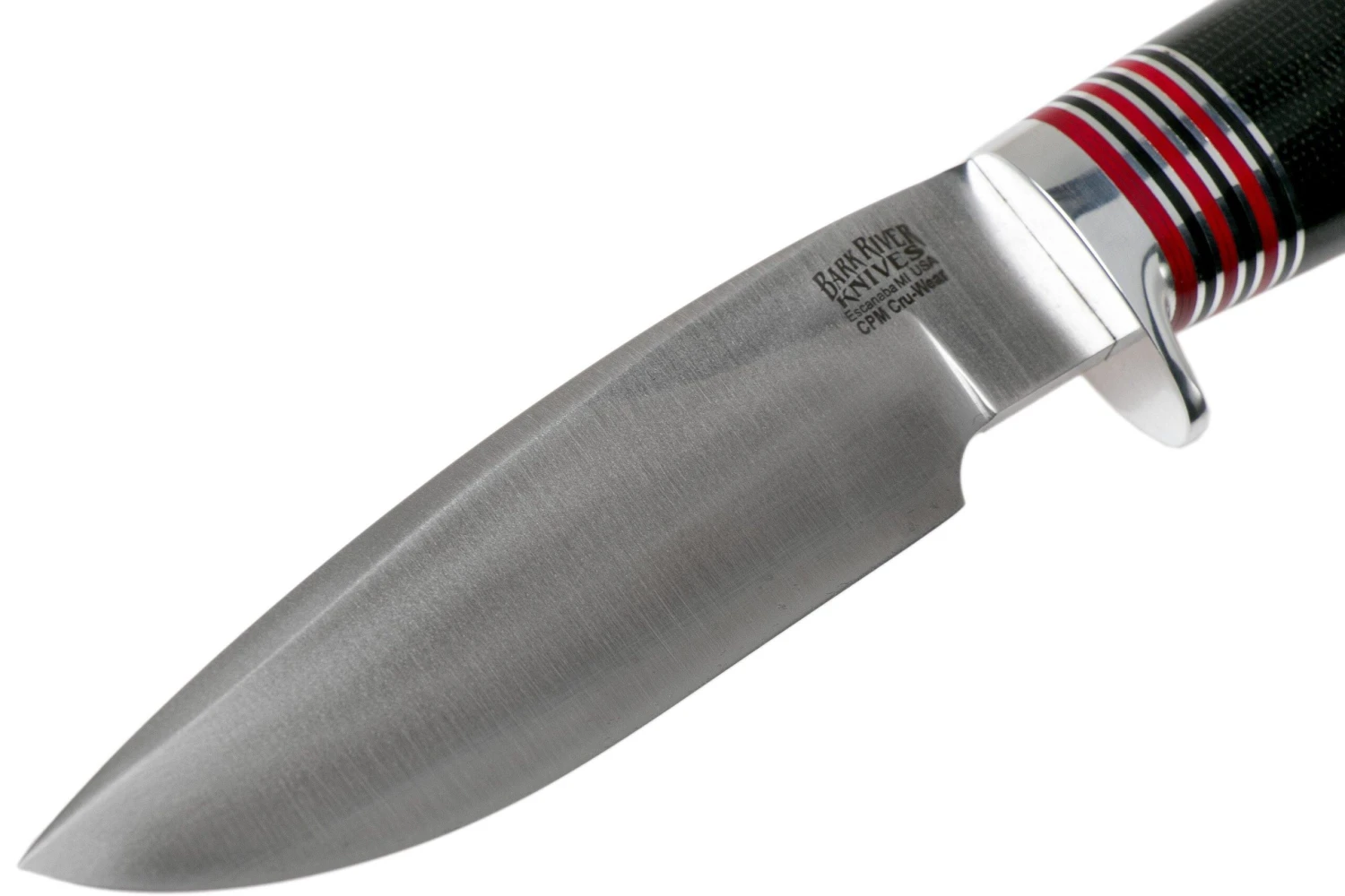 Bark River Michigan Hunter CPM Cru Wear Black Canvas Micarta Couteau De Chasse 5 Bark River Michigan Hunter CPM Cru Wear Black Canvas Micarta Couteau De Chasse – Image 3