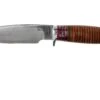Bark River Michigan Hunter CPM Cru Wear Stacked Leather Couteau De Chasse -Spyder Couteau Magasin BRK08 161SDL 01 bark river knives