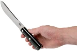 Bark River Mountain Man 5” CPM 3V, Black Canvas Micarta Couteau Bushcraft -Spyder Couteau Magasin BRK09 121BRKC 06 bark river knives