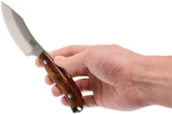 Bark River JX6 Companion CPM 154, Desert Ironwood, Brown Sheath -Spyder Couteau Magasin BRK10 152DIW 06 bark river brk10 152diw 06