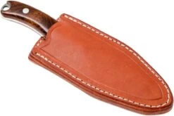 Bark River JX6 Companion CPM 154, Desert Ironwood, Brown Sheath -Spyder Couteau Magasin BRK10 152DIW 07 bark river brk10 152diw 07