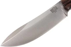 Bark River Mini Kalahari A2, Macassar Ebony, Brown Sheath -Spyder Couteau Magasin BRK12 012MAK 03 bark river brk12 012mak 03