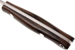 Bark River Mini Kalahari A2, Macassar Ebony, Brown Sheath -Spyder Couteau Magasin BRK12 012MAK 05 bark river brk12 012mak 05