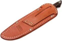 Bark River Mini Kalahari A2, Macassar Ebony, Brown Sheath -Spyder Couteau Magasin BRK12 012MAK 08 bark river brk12 012mak 08