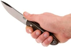 Bark River Kalahari Hunter A2, Green Canvas Micarta, Brown Sheath 15 Bark River Kalahari Hunter A2, Green Canvas Micarta, Brown Sheath -Spyder Couteau Magasin BRK12 112GNC 06 bark river brk12 112gnc 06