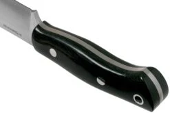 Bark River Kalahari Camp Knife 2 CPM 3V Black Canvas Micarta Couteau D'outdoor -Spyder Couteau Magasin BRK12 223BCM 04 bark river knives