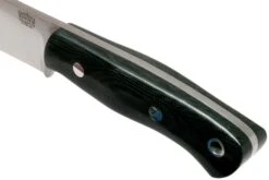 Bark River Kalahari Camp Knife 2 CPM 3V Black Canvas Micarta Couteau D'outdoor -Spyder Couteau Magasin BRK12 223BCM 05 bark river knives