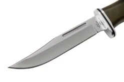 Buck 117 Brahma Pro, Green Micarta, 0117GRS, Couteau De Chasse -Spyder Couteau Magasin BUCK0117GRS 03 buck