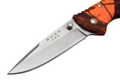 Buck Bantam BLW, Mossy Oak, Blaze Orange Camo 0285CMS9, Couteau De Poche -Spyder Couteau Magasin BUCK0285CMS9 03 buck