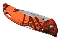 Buck Bantam BHW, Mossy Oak, Blaze Orange Camo 0286CMS9, Couteau De Poche -Spyder Couteau Magasin BUCK0286CMS9 06 buck