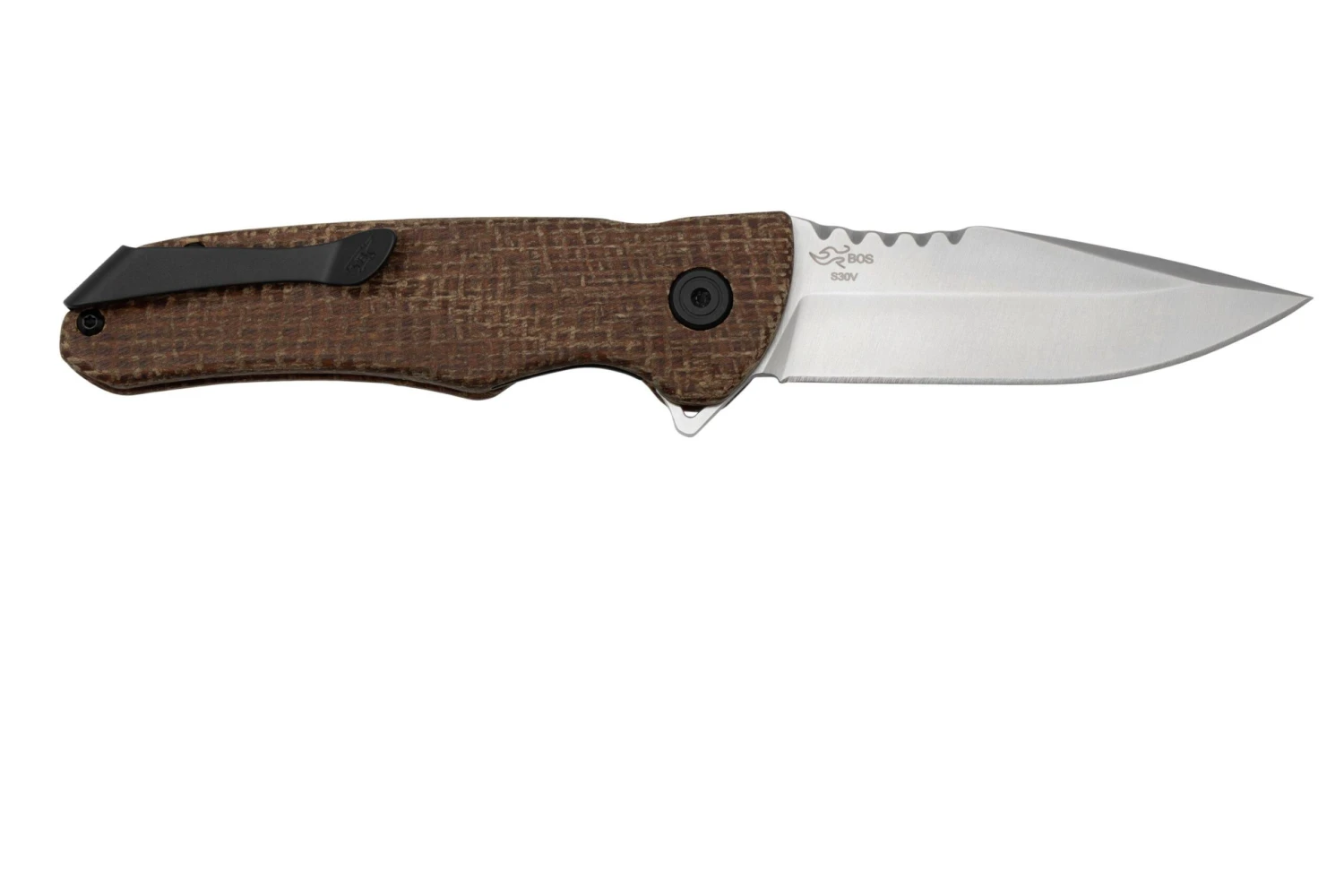 Buck Sprint Pro 0841BRS1 Burlap Micarta, Couteau De Poche 4 Buck Sprint Pro 0841BRS1 Burlap Micarta, Couteau De Poche – Image 2