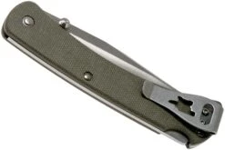 Buck 110 Slim Knife Pro Green Micarta 0110ODS4 Couteau De Poche -Spyder Couteau Magasin BUCK110ODS4 04 buck