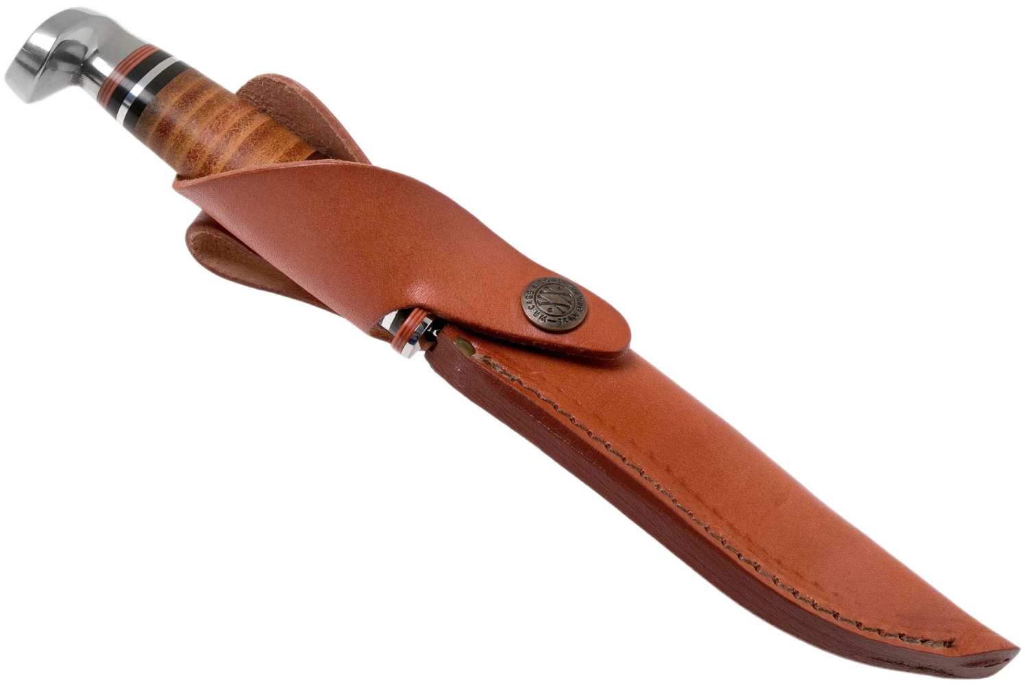 Case Knives Leather 5” Utility Hunter 316-5 SS 00381 Couteau De Chasse 8 Case Knives Leather 5” Utility Hunter 316-5 SS 00381 Couteau De Chasse – Image 6