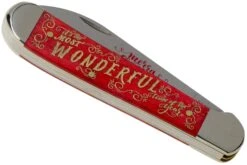 Case Copperhead, Christmas Gift Tin, Embellished Smooth Dark Red Bone, 10605, 6248W SS Couteau De Poche -Spyder Couteau Magasin CE10605 04 case