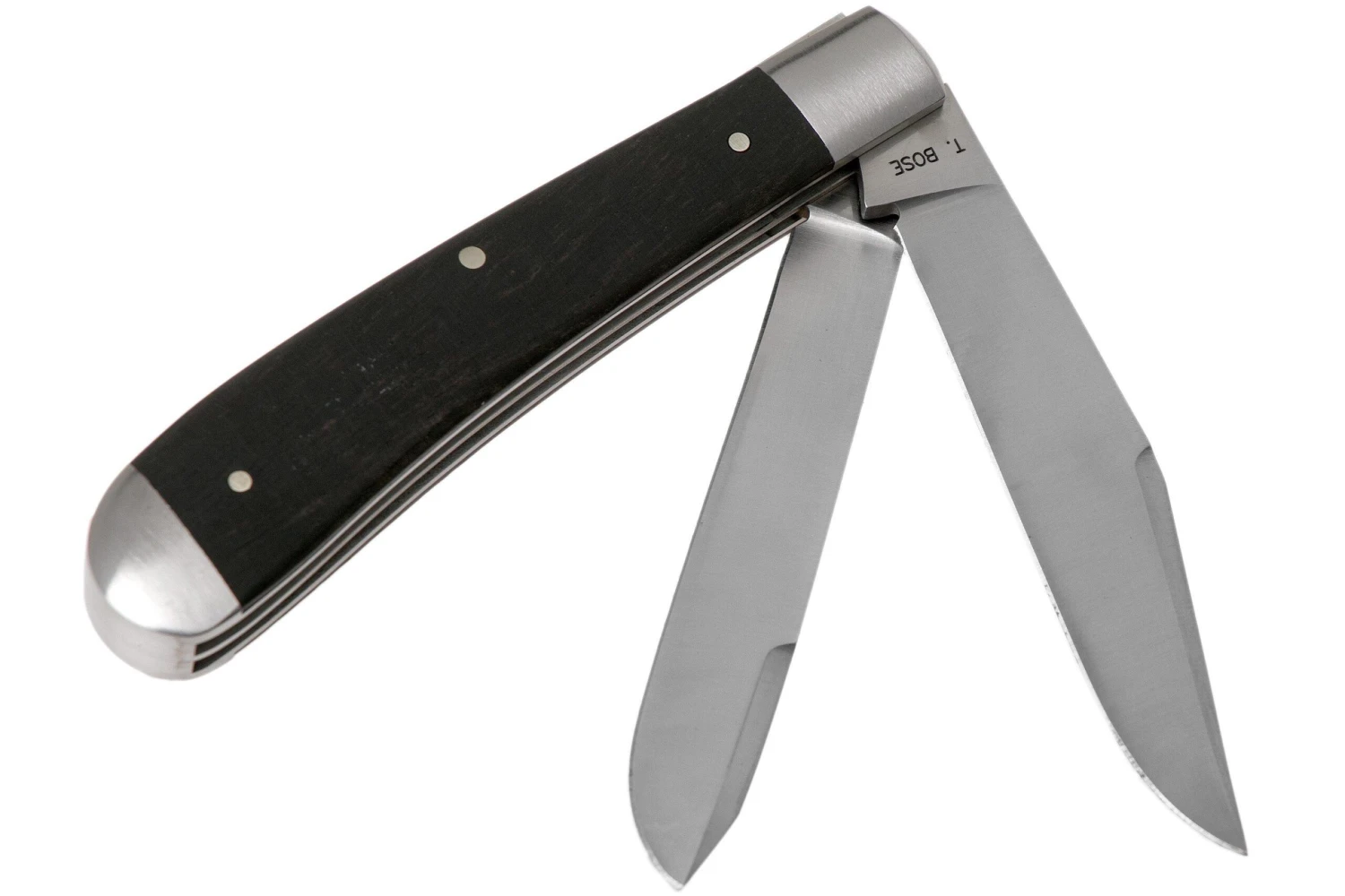 Case HT Trapper, Ebony Wood, 154CM, Smooth, 10773, TB722021 Couteau De Poche, Tony Bose Design 4 Case HT Trapper, Ebony Wood, 154CM, Smooth, 10773, TB722021 Couteau De Poche, Tony Bose Design – Image 2