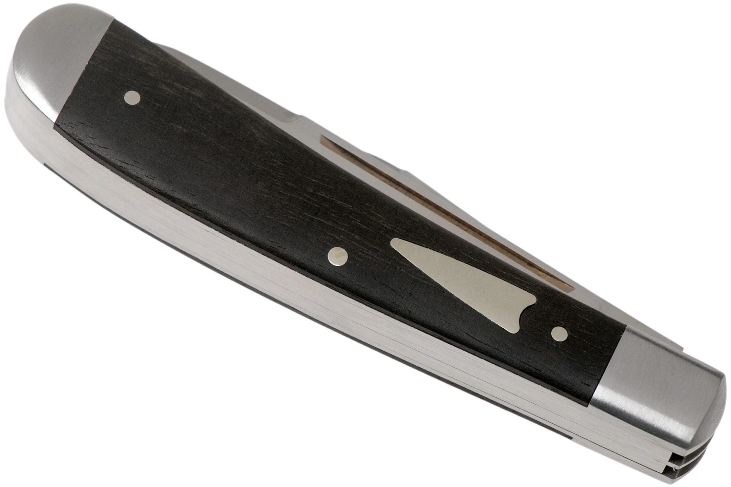 Case HT Trapper, Ebony Wood, 154CM, Smooth, 10773, TB722021 Couteau De Poche, Tony Bose Design 6 Case HT Trapper, Ebony Wood, 154CM, Smooth, 10773, TB722021 Couteau De Poche, Tony Bose Design – Image 4