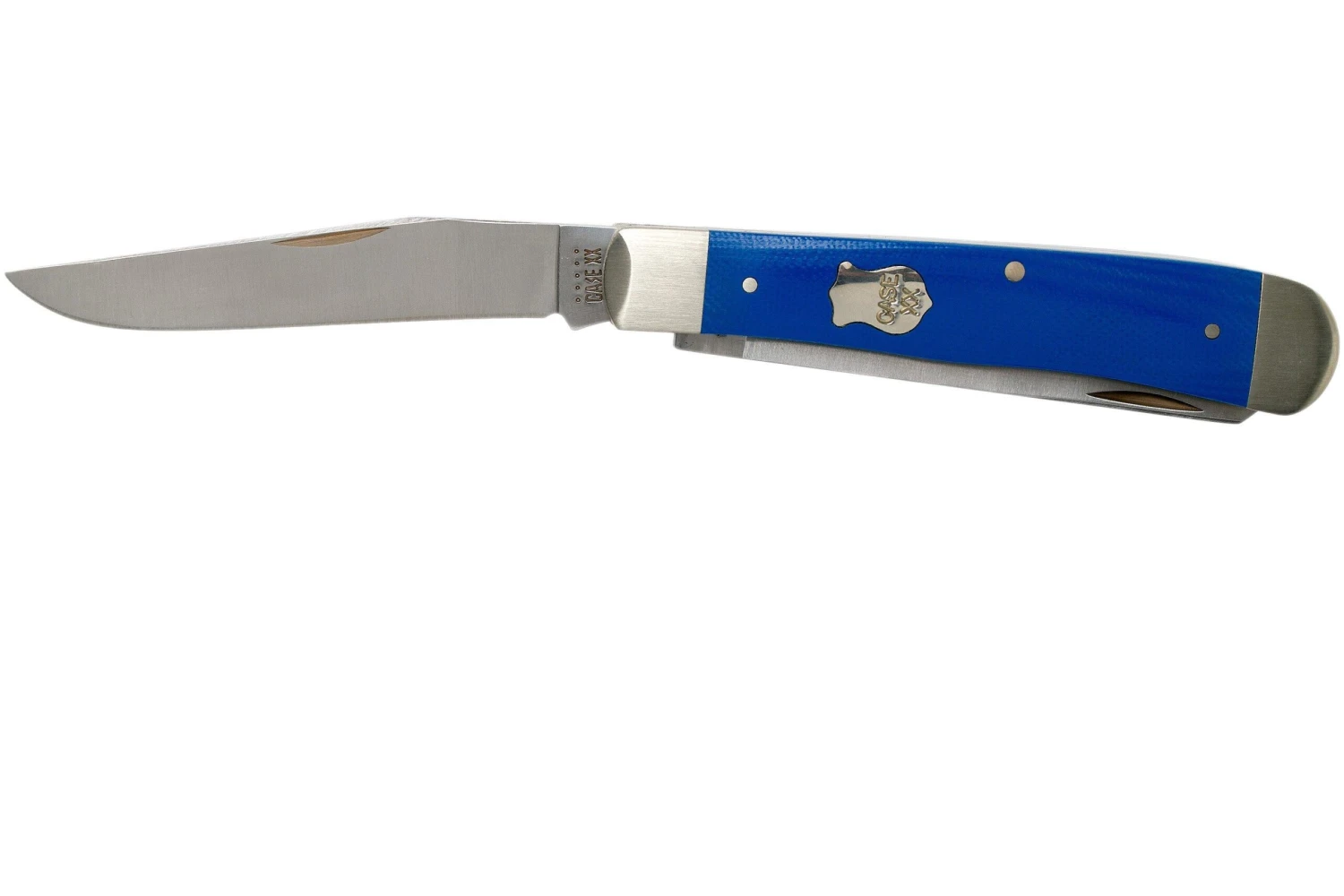 Case Trapper Blue G10 Smooth, 16740, 10254 SS Couteau De Poche 5 Case Trapper Blue G10 Smooth, 16740, 10254 SS Couteau De Poche – Image 3