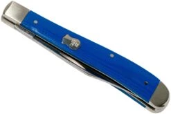 Case Slimline Trapper Blue G10 Smooth, 16746, 101048 SS Couteau De Poche 10 Case Slimline Trapper Blue G10 Smooth, 16746, 101048 SS Couteau De Poche -Spyder Couteau Magasin CE16746 04 case