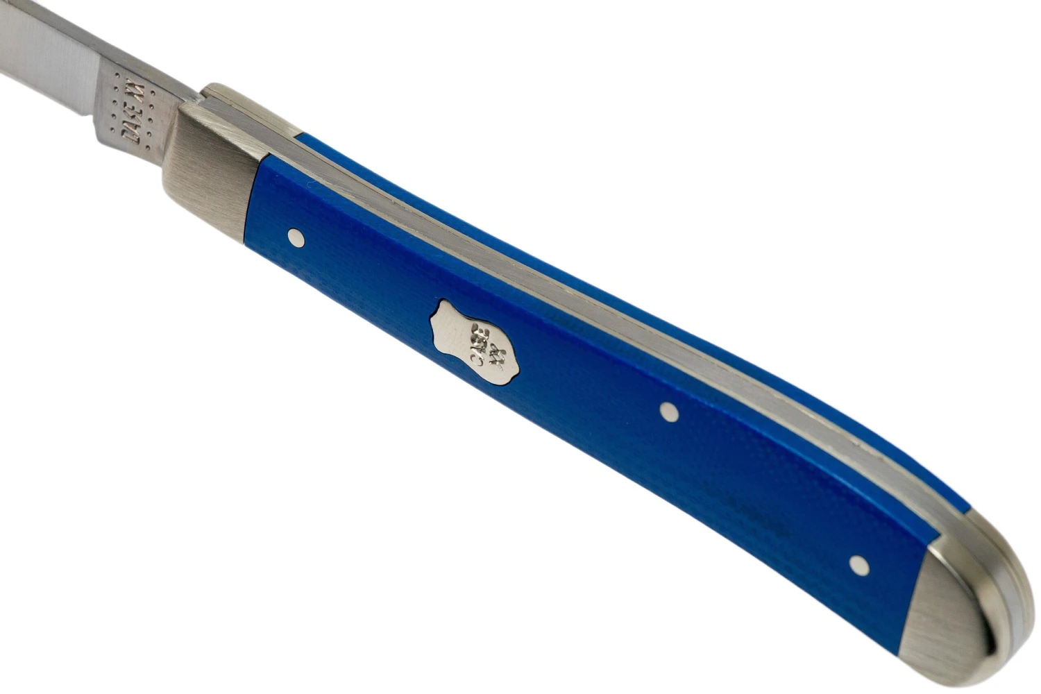 Case Slimline Trapper Blue G10 Smooth, 16746, 101048 SS Couteau De Poche 7 Case Slimline Trapper Blue G10 Smooth, 16746, 101048 SS Couteau De Poche – Image 6
