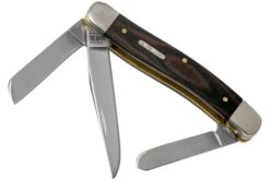 Case Medium Stockman Red & Black Micarta, Smooth, 27853, 10318 SS Couteau De Poche