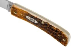 Case Sod Buster Jr Amber Jigged Bone, 30092, 6137 CV Couteau De Poche -Spyder Couteau Magasin CE30092 07 case