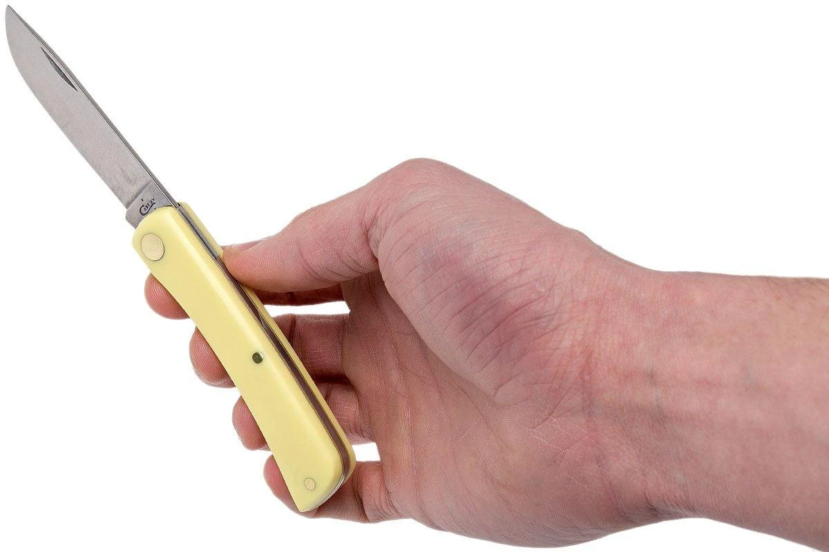 Case Sod Buster Jr. Yellow Synthetic, 00032, 3137 CV Couteau De Poche 11 Case Sod Buster Jr. Yellow Synthetic, 00032, 3137 CV Couteau De Poche â Image 9