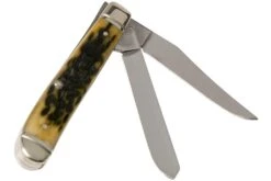 Case Mini Trapper Pocket Worn Olive Green Bone, Peach Seed, 38194, 6207 SS Couteau De Poche 7 Case Mini Trapper Pocket Worn Olive Green Bone, Peach Seed, 38194, 6207 SS Couteau De Poche -Spyder Couteau Magasin CE38194 02 case knives