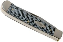 Case Medium Trapper White & Black Carbon Fiber-G10 Weave Smooth, 38920, 10254 SS Couteau De Poche 10 Case Medium Trapper White & Black Carbon Fiber-G10 Weave Smooth, 38920, 10254 SS Couteau De Poche -Spyder Couteau Magasin CE38920 04 case