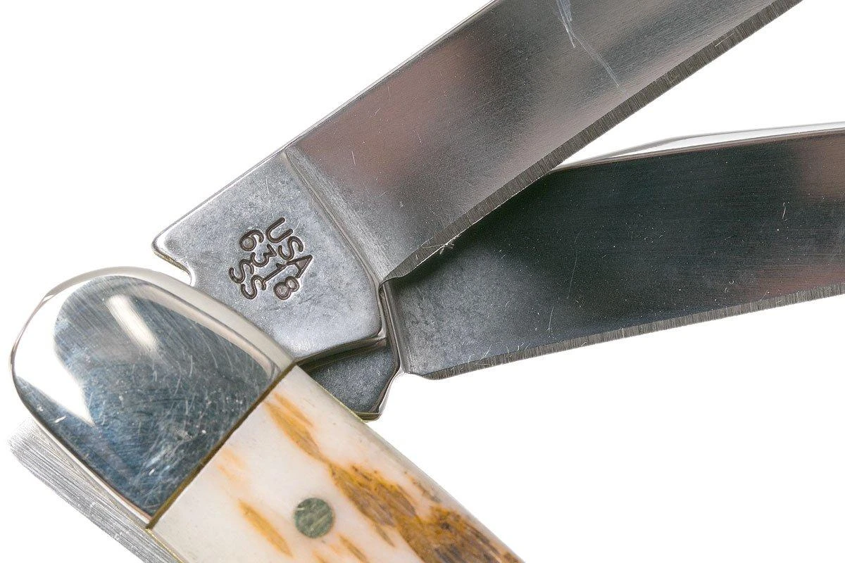 Case Medium Stockman Amber Jigged Bone, 00042, 6318 SS Couteau De Poche 6 Case Medium Stockman Amber Jigged Bone, 00042, 6318 SS Couteau De Poche â Image 4