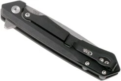 Case The Kinzua, Black Anodized Aluminum, Tanto S35VN, 64665 Couteau De Poche -Spyder Couteau Magasin CE64665 04 case
