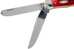 Case Trapper Pocket Worn Old Red Bone, 00783, 6254 SS Couteau De Poche -Spyder Couteau Magasin CE783 04 case ce783 04