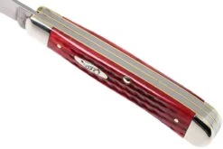 Case Trapper Pocket Worn Old Red Bone, 00783, 6254 SS Couteau De Poche -Spyder Couteau Magasin CE783 08 case ce783 08