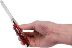 Case Trapper Pocket Worn Old Red Bone, 00783, 6254 SS Couteau De Poche -Spyder Couteau Magasin CE783 09 case ce783 09