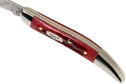 Case Small Texas Toothpick Pocket Worn Old Red Bone 00792 610096 SS Couteau -Spyder Couteau Magasin CE792 07 case ce792 07