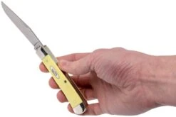 Case Trapper Yellow Synthetic, 80161, 6254 SS Couteau De Poche -Spyder Couteau Magasin CE80161 09 case ce80161 09