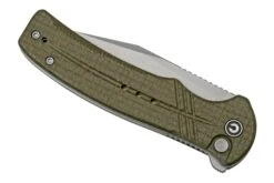 Civivi Cogent C20038D-5 Green Micarta Coarse, Couteau De Poche -Spyder Couteau Magasin CIC20038D 5 06 civivi