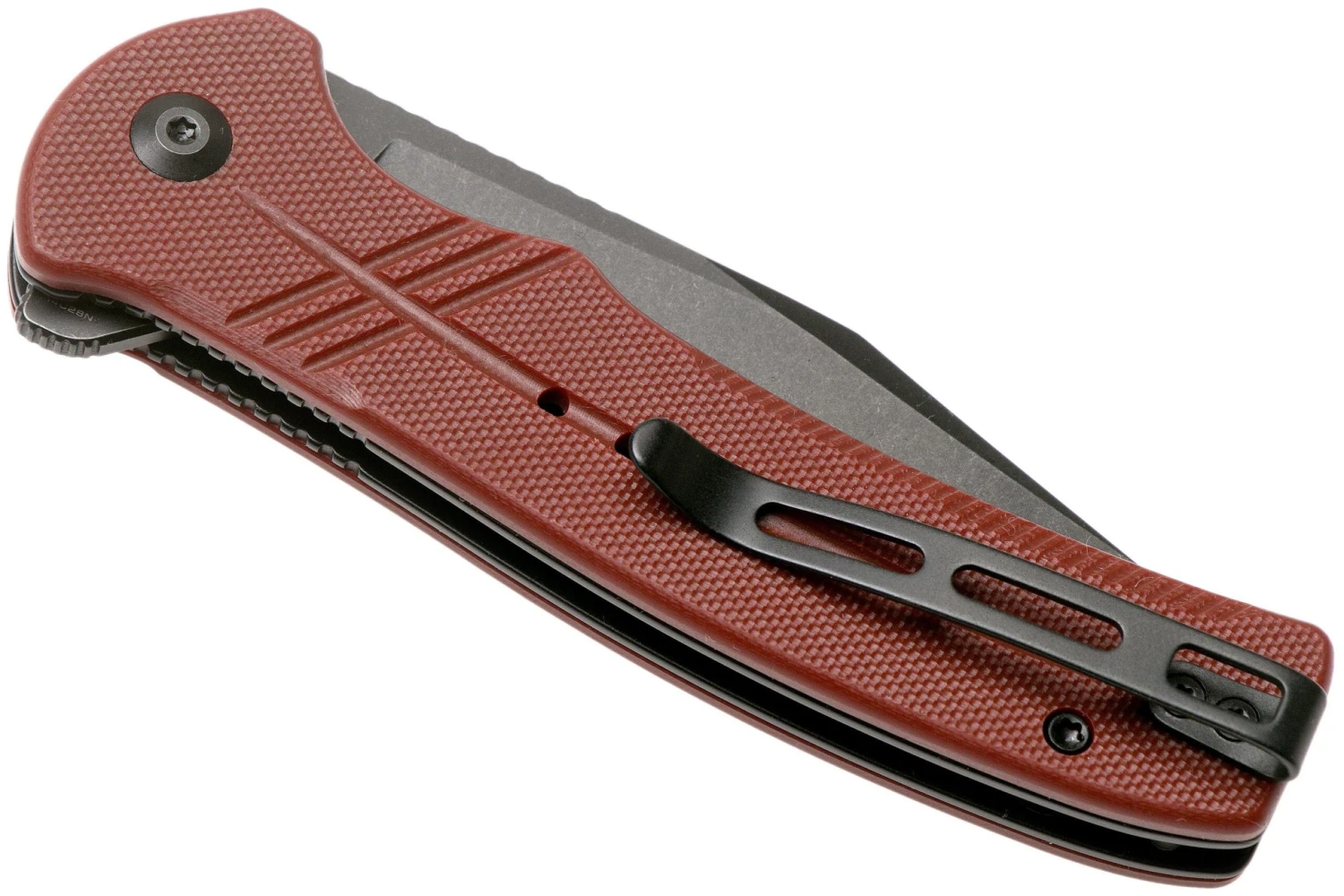 Civivi Cogent C20038E-2 Blackwashed Serrated Edge, Burgundy G10 Couteau De Poche 6 Civivi Cogent C20038E-2 Blackwashed Serrated Edge, Burgundy G10 Couteau De Poche – Image 4