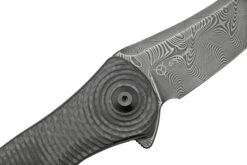 Civivi Synergy 3 Tanto C20075B-DS1 Damascus, Black G10, Carbonfiber Couteau De Poche, Design Jim O'Young 12 Civivi Synergy 3 Tanto C20075B-DS1 Damascus, Black G10, Carbonfiber Couteau De Poche, Design Jim O'Young -Spyder Couteau Magasin CIC20075B DS1 05 civivi