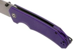 Civivi Brazen C2023A Tanto Purple, Stonewashed Couteau De Poche 16 Civivi Brazen C2023A Tanto Purple, Stonewashed Couteau De Poche -Spyder Couteau Magasin CIC2023A 07 civivi
