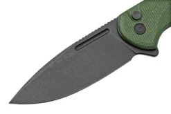Civivi Conspirator C21006-2 Green Micarta, Blackwashed Couteau De Poche -Spyder Couteau Magasin CIC21006 2 03 civivi
