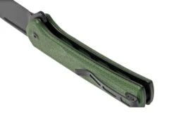 Civivi Conspirator C21006-2 Green Micarta, Blackwashed Couteau De Poche -Spyder Couteau Magasin CIC21006 2 04 civivi