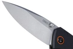 CRKT Tuna Compact, Silver Couteau De Poche, Lucas Burnley Design -Spyder Couteau Magasin CK 2522 03 crkt