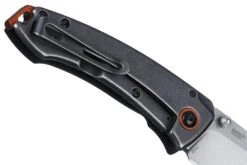 CRKT Tuna Compact, Silver Couteau De Poche, Lucas Burnley Design -Spyder Couteau Magasin CK 2522 04 crkt