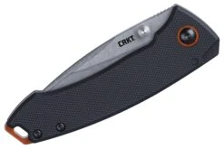 CRKT Tuna Compact, Silver Couteau De Poche, Lucas Burnley Design -Spyder Couteau Magasin CK 2522 06 crkt
